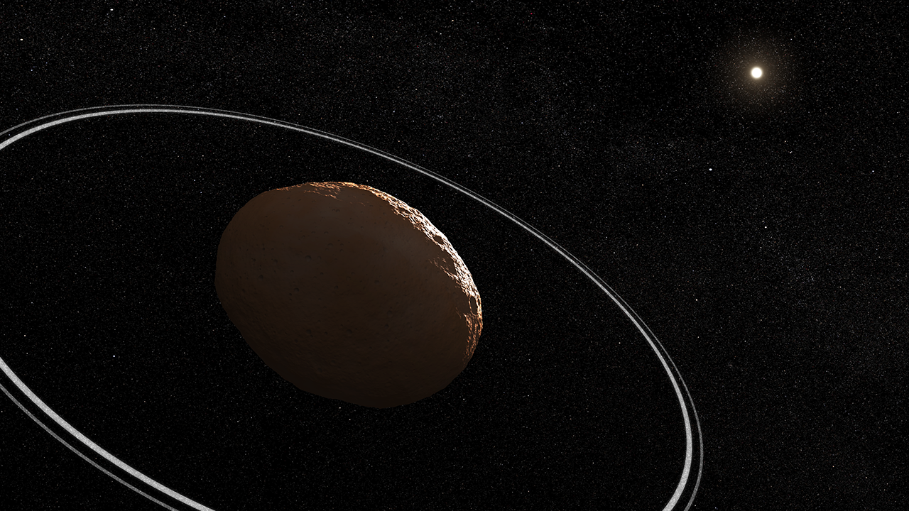 Asteroide Cáriclo. Imagem: NASA, ESA, CSA, Leah Hustak (STScI) Asteroide Cáriclo. Imagem: NASA, ESA, CSA, Leah Hustak (STScI)