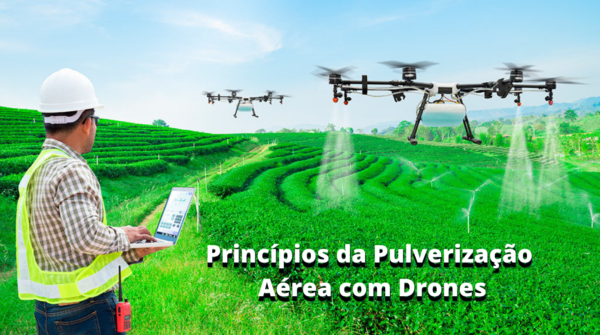 Princípios da Pulverização Aérea com Drones