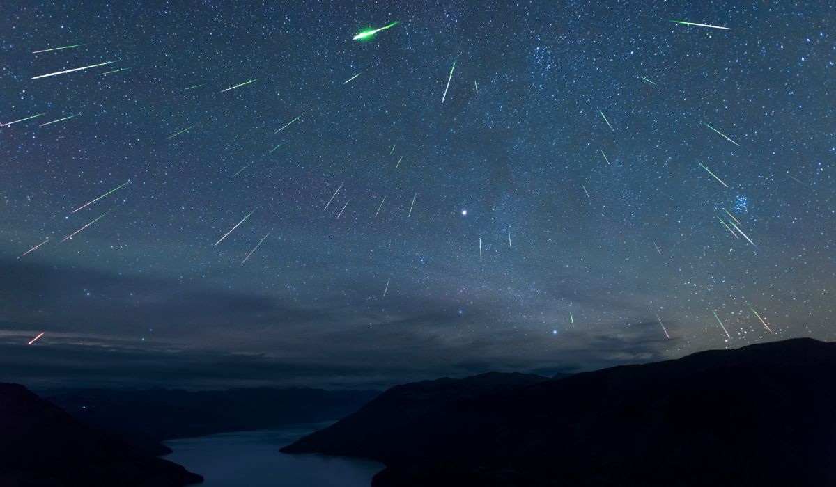Chuva de Meteoros - Imagem: canva/Reprodução Chuva de Meteoros - Imagem: canva/Reprodução