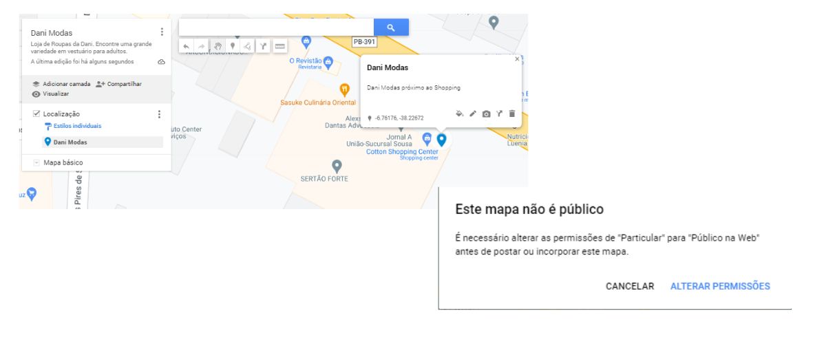 Como Fazer Mapa de Localização no Google Maps - Imagem: captura de tela do Google Maps