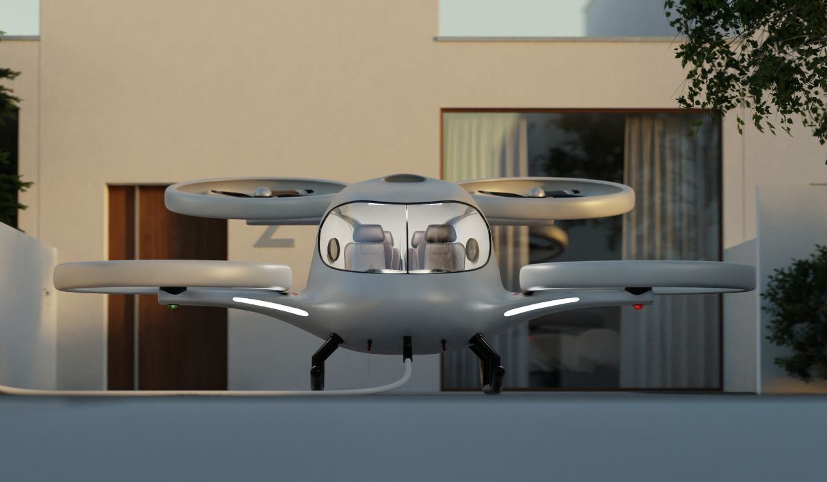 Futuro da Mobilidade Aérea — Imagem: Canva/Reprodução Futuro da Mobilidade Aérea — Imagem: Canva/Reprodução