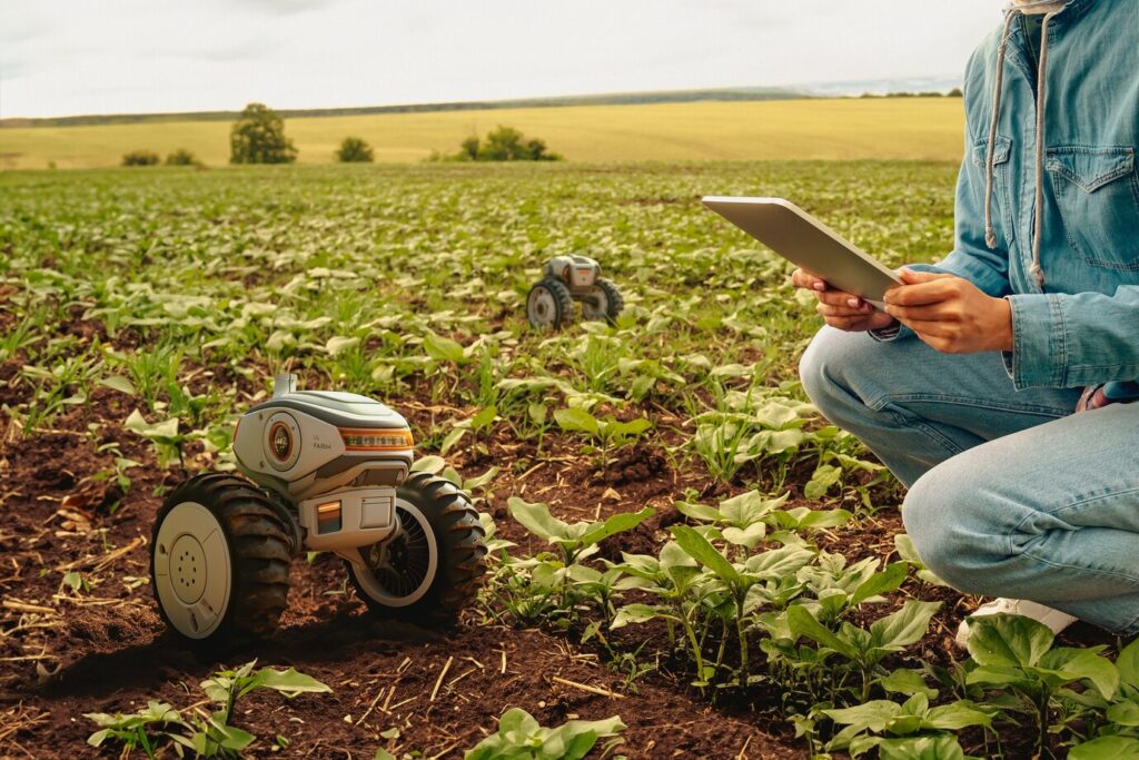 Analise em tempo real do solo agrícola com a ajuda da Inteligência Artificial.