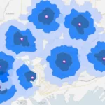 Mapa de tempo de percurso: construindo um mapa isócrono