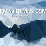 Diferenças DEM, DSM e DTM – Uma olhada nos modelos de elevação em GIS