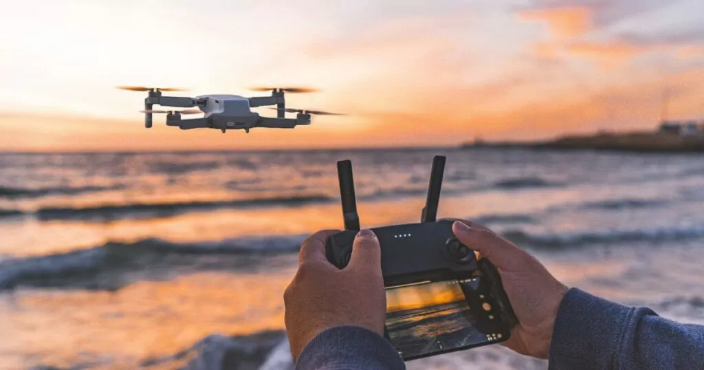 USANDO DRONES EM GEOPROCESSAMENTO. Reprodução: canva