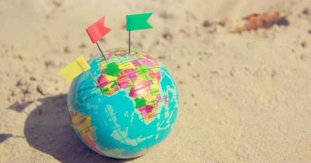 A Geografia em 2030. Reprodução: canva