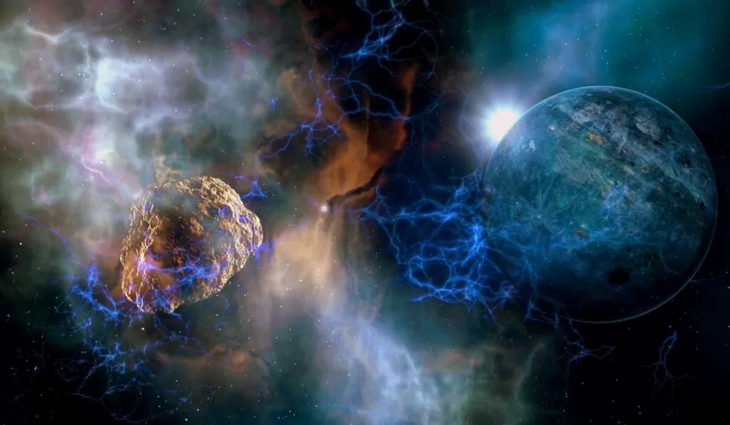 Asteroide pode atingir a Terra - Imagem: Canva/Reprodução